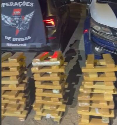 Imagem da notícia Polícia apreende mais de 200 quilos de drogas e causa prejuízo de R$ 200 mil ao crime em Chapadão do Sul